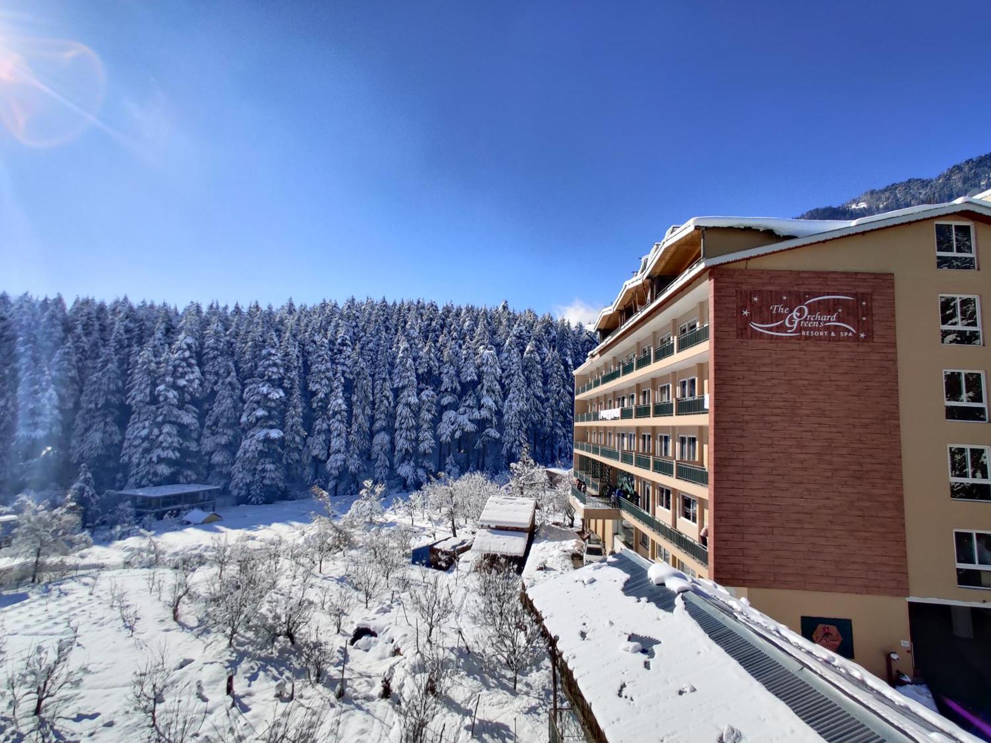 The Orchard Greens Resort - A Centrally Heated Property Manali  Luaran gambar